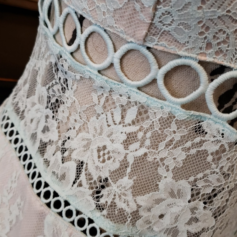 Nwt♡ Victoria's secret Lace & Rings slip dress - Picture 2 of 8